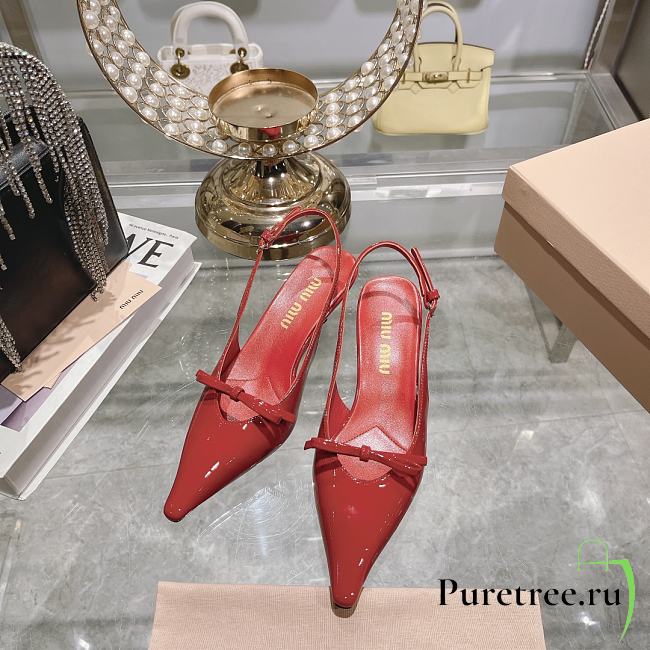 MIUMIU|High Heel In Red 17113 - 1