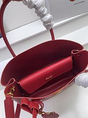 PRADA | Galleria Saffiano Red Leather Large Bag Size 34x26x16 cm - 2