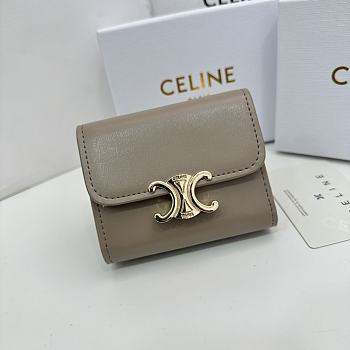 CELINE | Card Wallet In Brown Size 11x10x5 cm