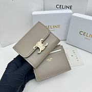 CELINE | Card Wallet In Brown Size 11x10x5 cm - 6