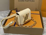 LOUIS VUITON | Twist Lock Epi In White Size 16.5x19x8.5 cm - 2