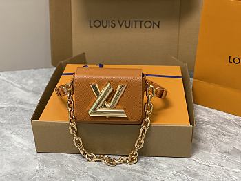 LOUIS VUITON | Twist Lock Epi In Orange Size 16.5x19x8.5 cm