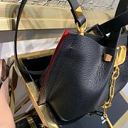 VALENTINO | Garavani Vlogo Escape Tote Bag In Black Size 31x25x15 cm  - 5
