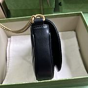 GUCCI | GG Marmont Matelasse Chain Bag Black Size 20x14.5x4 cm - 2