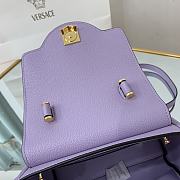 VERSACE | La Medusa Small Handbag Purple size 20x10x17 cm - 3