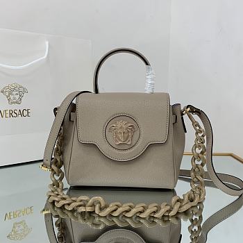 VERSACE | La Medusa Small Handbag Brown size 20x10x17 cm