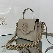 VERSACE | La Medusa Small Handbag Brown size 20x10x17 cm - 5