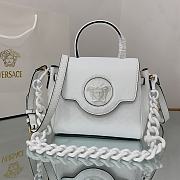 VERSACE | La Medusa Small Handbag White size 20x10x17 cm 17265 - 1