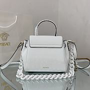 VERSACE | La Medusa Small Handbag White size 20x10x17 cm 17265 - 3