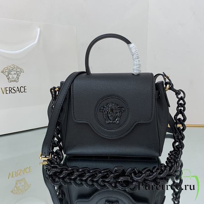 VERSACE | La Medusa Small Handbag Black size 20x10x17 cm - 1