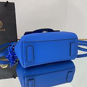 VERSACE | La Medusa Small Handbag Blue size 20x10x17 cm - 6