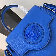 VERSACE | La Medusa Small Handbag Blue size 20x10x17 cm - 2