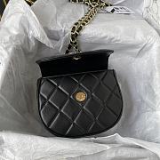 CHANEL | Handle Bag In Black Size 16 cm - 5