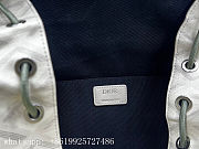 DIOR | Hit The Road Backpack White Gray CD Diamond Canvas - 43x51x20 cm - 4