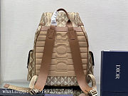DIOR | Hit The Road Backpack Brown CD Diamond Canvas - 43 x 51 x 20cm - 5