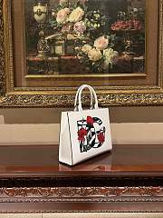 DOLCE & GABBANA Large DG Logo Leather Tote Size 37x28x11.5 cm - 4