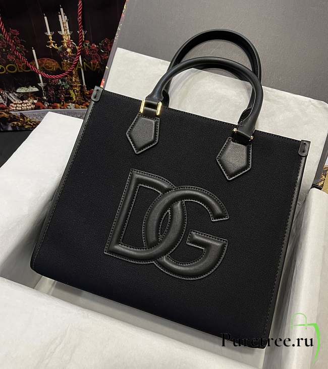 Dolce & Gabbana BM2012 AA451 CANVAS Bag - Black - 1