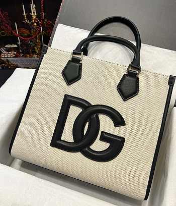 Dolce & Gabbana BM2012 AA451 CANVAS Bag - Beige