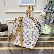 LOUIS VUITON | Keepall Bandoulière 50 Monogram Size 50x29x23 cm - 6