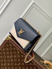 Louis Vuitton Mylockme Chain Light Khaki Black Gold Size 22.5 x 17.0 x 5.5 - 2