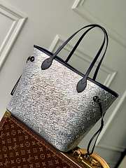 LV-Neverfull MM In Silver Size 31x28x14 cm - 6