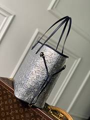 LV-Neverfull MM In Silver Size 31x28x14 cm - 4