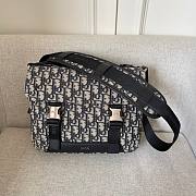 DIOR EXPLORER MESSENGER BAG Beige and Black Dior Oblique Jacquard - 1