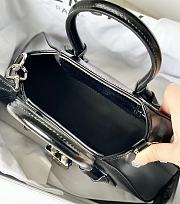 Givenchy Mini Antigona Stretch bag in Box leather Black - 5