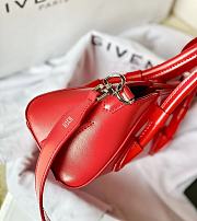 Givenchy Mini Antigona Stretch bag in Box leather Red - 2