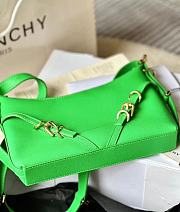 GIVENCHY | Mini Voyou bag in leather Green - 4