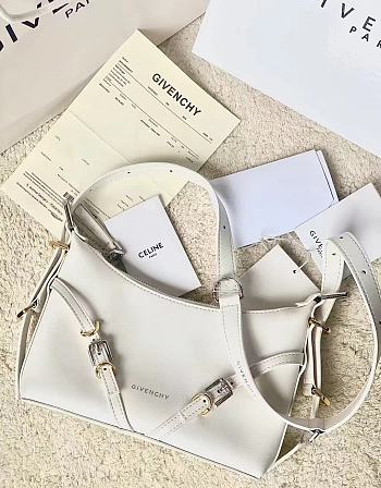 GIVENCHY | Mini Voyou bag in leather White