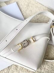 GIVENCHY | Mini Voyou bag in leather White - 5