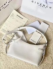 GIVENCHY | Mini Voyou bag in leather White - 2