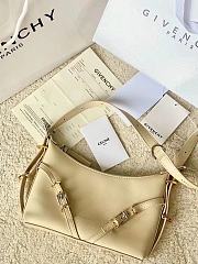 GIVENCHY | Mini Voyou bag in leather Beige - 1
