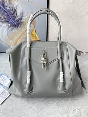 GIVENCHY | Antigona Soft medium leather bag Grey - 1
