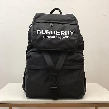 BURBERRY | Logo print backpack Size 27x14x41 cm