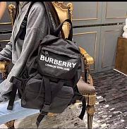 BURBERRY | Logo print backpack Size 27x14x41 cm - 3