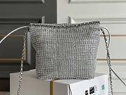 CHANEL|22 Hand Bag In Silver Hardware Size 19x20x6 cm - 3