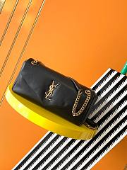 YSL | SAINT LAURENT Calypso chain bag in black size 26x14x7 cm - 1