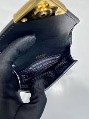 PRADA | Saffiano leather mini-bag in black size 10.5x18x3 cm - 6