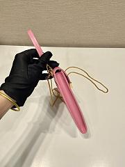 PRADA | Saffiano leather mini-bag in petal pink size 10.5x18x3 cm - 4