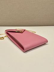 PRADA | Saffiano leather mini-bag in petal pink size 10.5x18x3 cm - 2