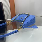 PRADA | Re-Edition 1995 Chaîne Re-Nylon mini-bag Periwinkle Blue - 3