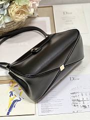 Dior Small Key Bag Black Box Calfskin size 30x16.5x13 cm - 2