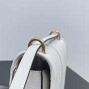 FENDI | C’mon Mini White leather bag Size 21x6.5x15 cm - 3