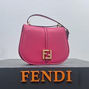 FENDI | C’mon Mini Fuchsia leather bag Size 21x6.5x15 cm - 5