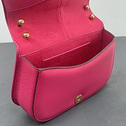 FENDI | C’mon Mini Fuchsia leather bag Size 21x6.5x15 cm - 4
