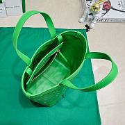 BOTTEGA VENETA | Small Flip Flap In Green Size 23x18.5x15 cm - 3