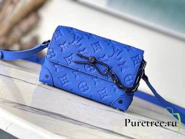 LOUIS VUITTON | Steamer Wearable Wallet In Blue - 1