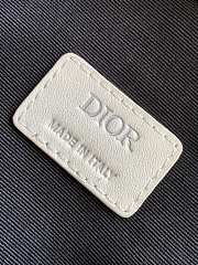DIOR | Hit The Road Vertical Pouch Dior White CD Diamond Canvas - 2